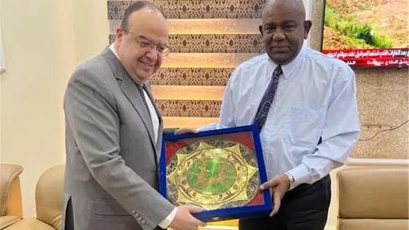 سفير مصر بالخرطوم يبحث مع عضو مجلس السيادة الانتقالي مسار العلاقات الاقتصادية