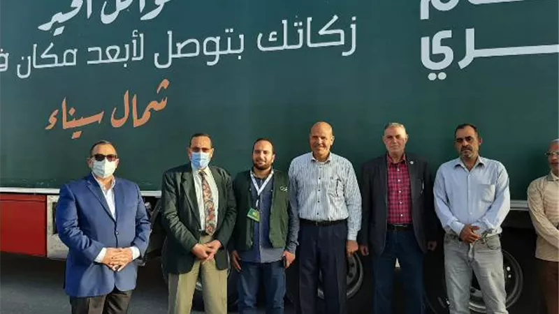 27 ألف كرتونة مساعدات غذائية من بنك الطعام