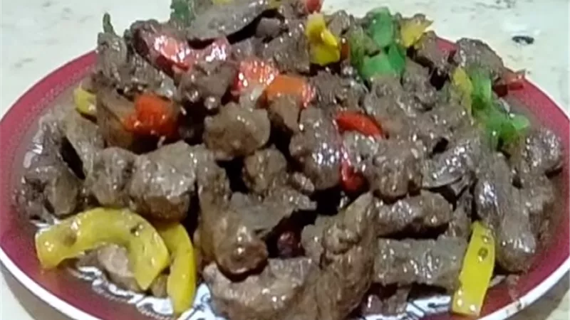 كبد وقوانص الدجاج بطعم وريحة الكبدة الاسكندرنى بالفيديو