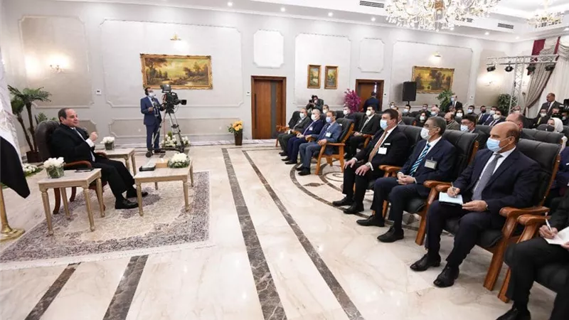 الرئيس السيسي: التحديات أكبر من أي حكومة والإصلاح الاقتصادي جعلنا أكثر قدرة على مواجهة الأزمات