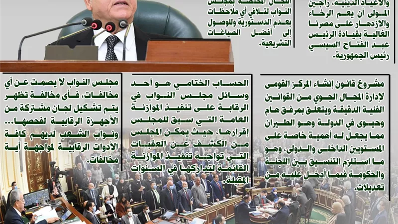 أهم تصريحات المستشار الدكتور حنفي جبالي خلال الجلسات العامة 17 – 19 ابريل 2022