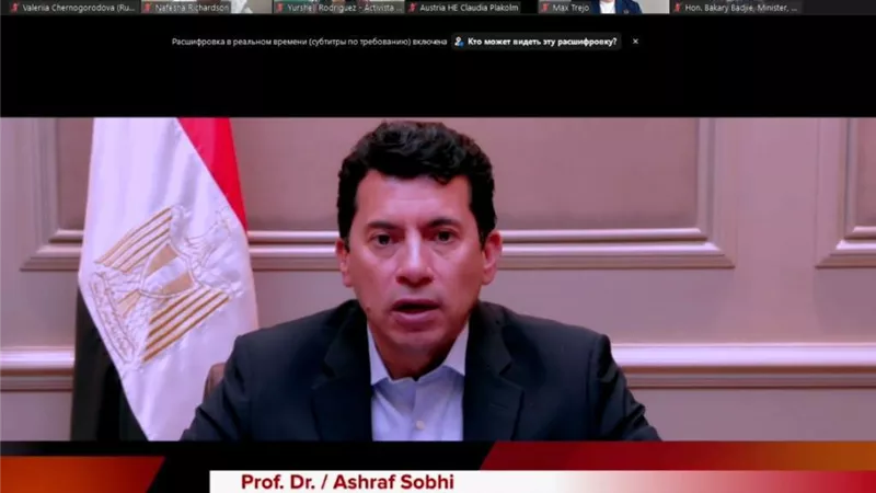 وزيرالرياضة : الدولة المصرية تستثمر في الشباب وتشجيعهم على الابتكار والابداع