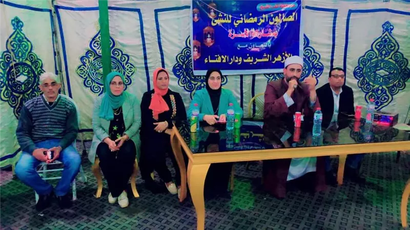 لأول مرة ..صالون رمضاني للنشء في كفر الشيخ..صور