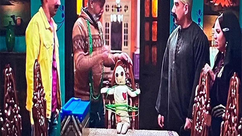 الحلقة 22.. العفريت يدخل فى جسد العترة ويحول الكبير لقرد