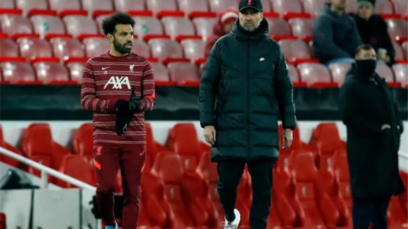كلوب يُفسر اسباب إرهاق محمد صلاح قبل مباراة ليفربول أمام إيفرتون