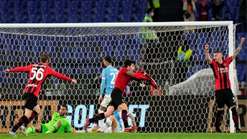 ميلان يخطف الفوز من لاتسيو بهدفين فى الدورى الإيطالى