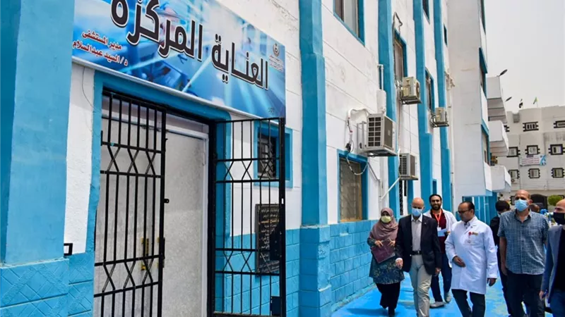 وكيل وزارة الصحة يوجه بالتشغيل التجريبي للعناية المركزة الجديدة بالإبراهيمية