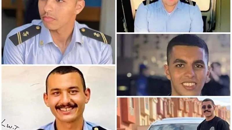 ننشر أول صور للطلاب الخمسه ضحايا الحادث المروع بالطريق الدولي الساحلي