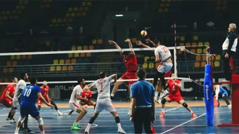 رئيس الزمالك يهنيء فريق الطائرة على التتويج بكأس مصر