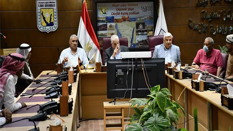 محافظ جنوب سيناء: نعمل علي دمج المجتمع المحلي ضمن منظومة إدارة المخلفات بشرم الشيخ