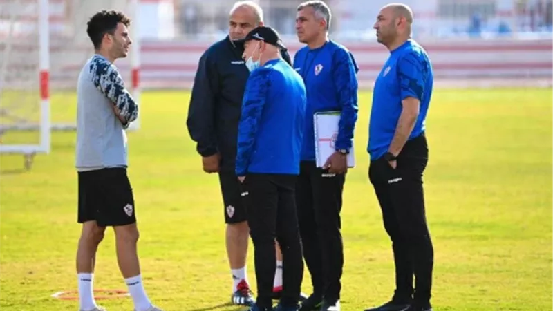 مران الزمالك.. تقسيمة كاملة للاعبين تحت اشراف فيريرا