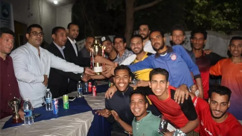 الدورة الرباضية بأمانة البدارى تنهى فعالياتها بفوز فريق النواورة