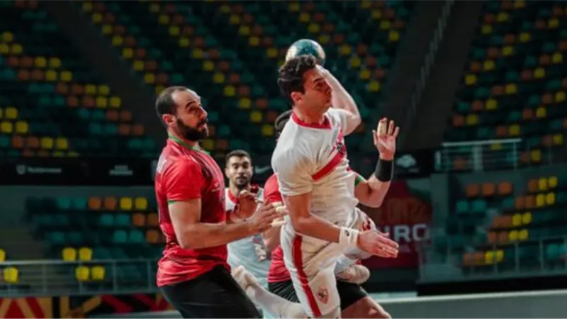 الزمالك يفوز على سبورتنج 36-28 فى بطولة سوبر المحترفين لليد