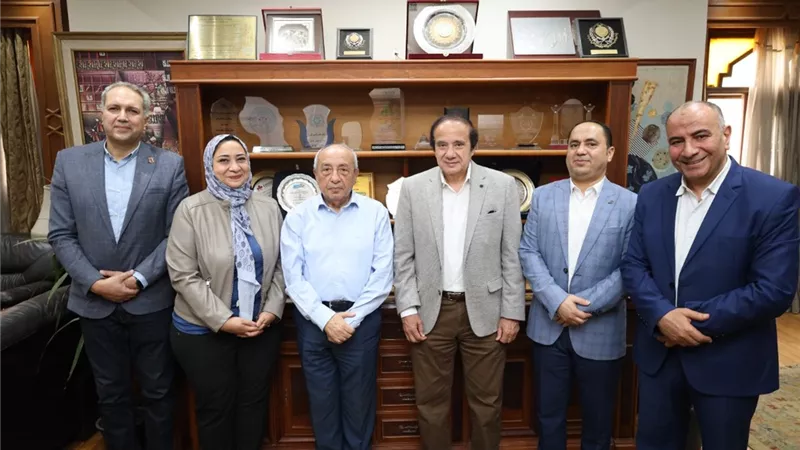 نقيب المهندسين يلتقي وفد جمعية أشري القاهرة لبحث أوجه التعاون