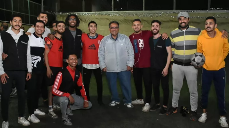 ختام الدورة الرمضانية لجامعة عين شمس على ملاعب كلية التجارة
