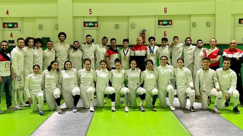 منتخب مصر لسلاح سيف المبارزة يختتم استعداداته للمشاركة في بطولة الجائزة الكبرى