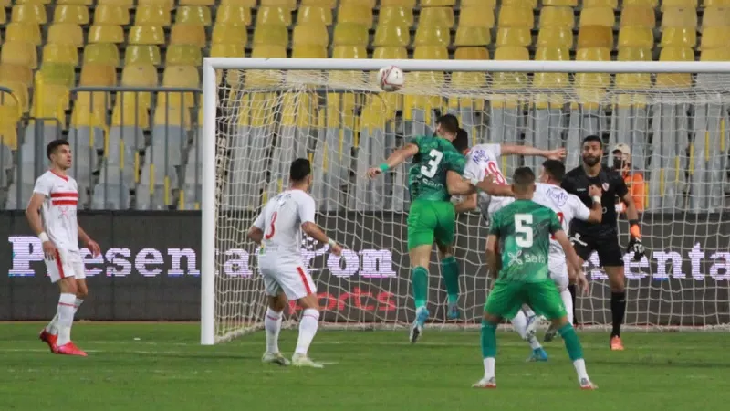 ياسر حمد يسجل هدف عالمى للمصرى فى شباك الزمالك.. فيديو
