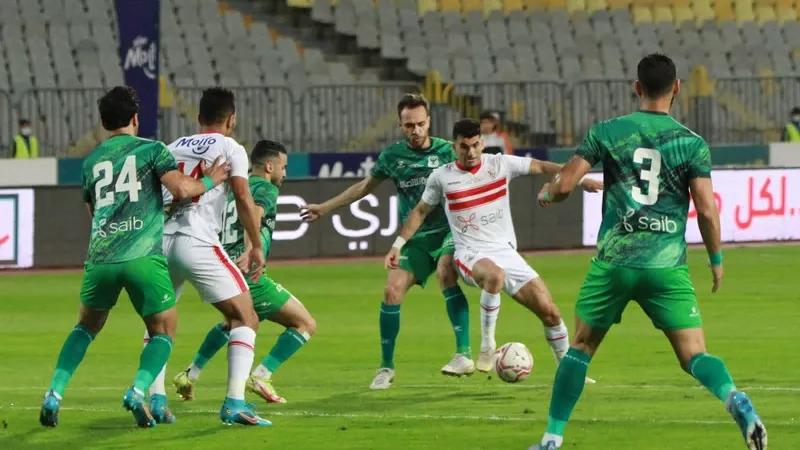 ملخص وأهداف مباراة الزمالك والمصرى 2/ 1 .. فيديو