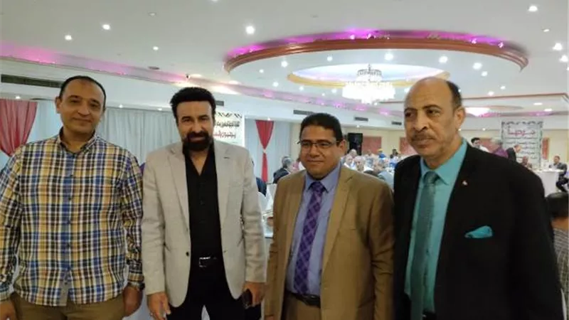 احتفال افطار نقابة المعلمين بحضور النقيب خلف الزناتى
