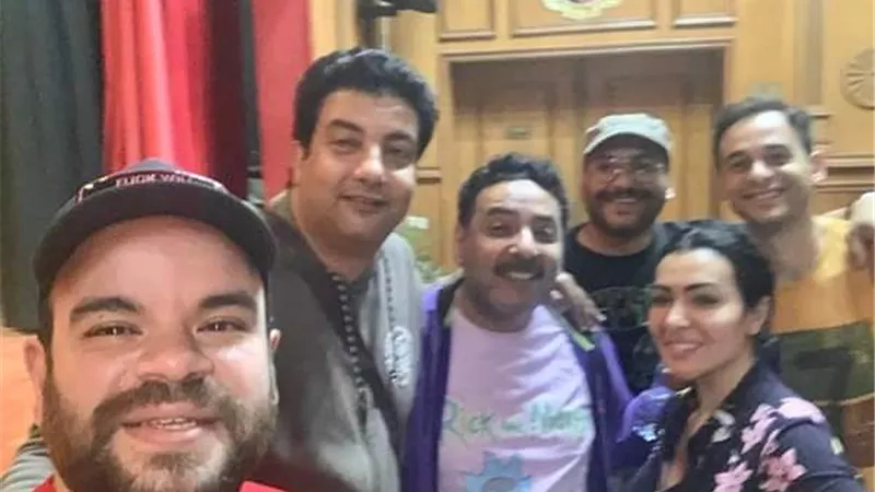 بروفات مكثفة لمسرحية 