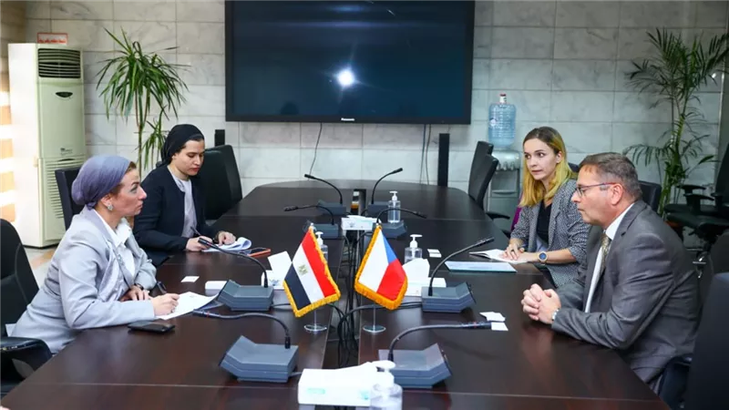 تعاون مصر والتشيك خلال مؤتمر الأطراف الـ 27 للتغيرات المناخية