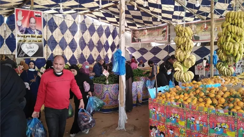 7 جنيه للطماطم..تراجع أسعار الخضر والفاكهة بالإسماعيلية