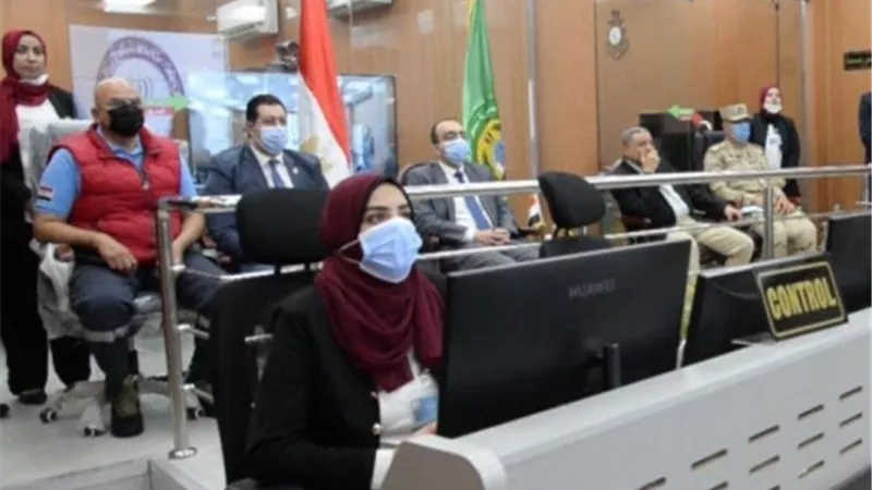 الشبكة الوطنية للطوارئ والسلامة تتابع استعدادات عيد الفطر بالاسماعيلية