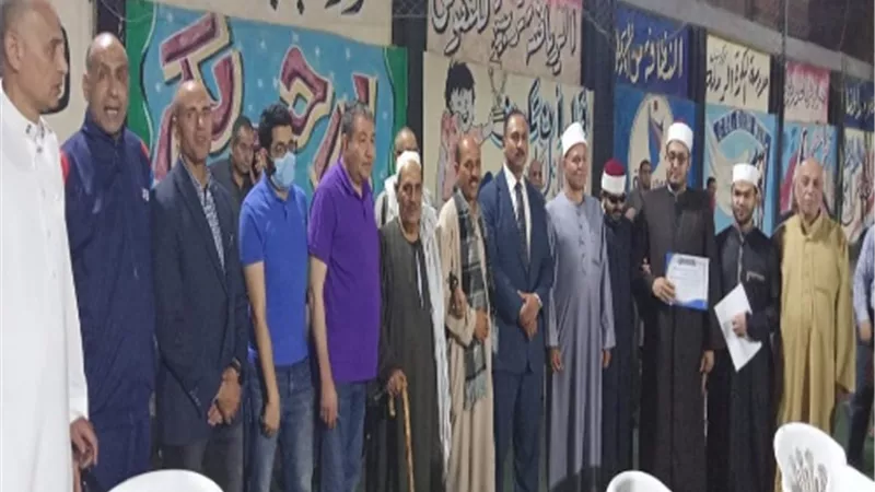 مركز شباب الرملة بالقليوبية يكرم حفظة القران الكريم
