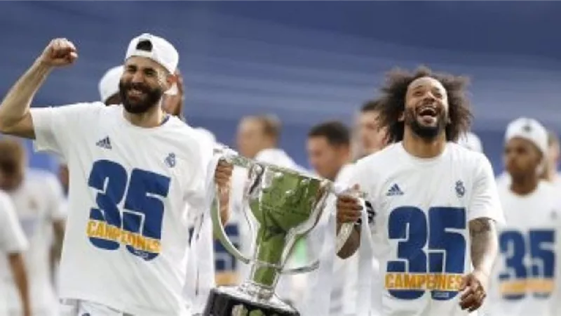 بعد الفوز باللقب رقم 35 .. ريال مدريد الأكثر تتويجا بلقب الدوري في الدوريات الأوروبية الكبرى