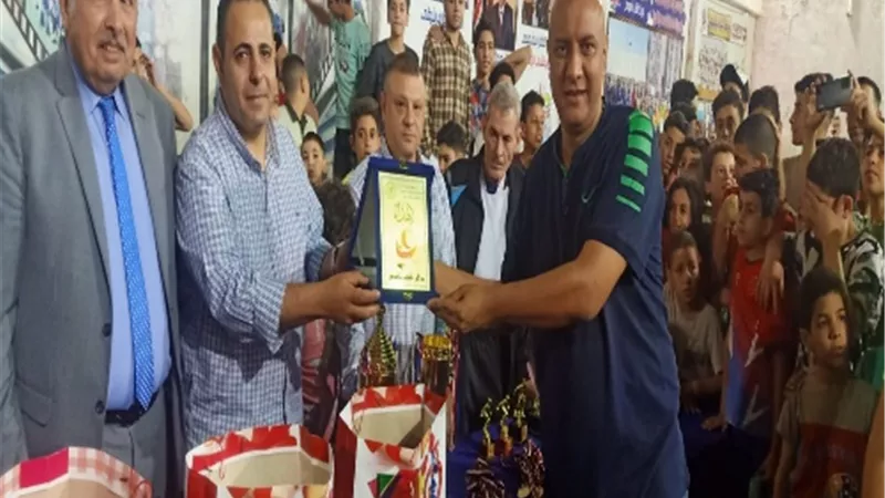 اختتام الدورة الرمضانية لكرة القدم بمركز شباب باسوس بالقليوبية