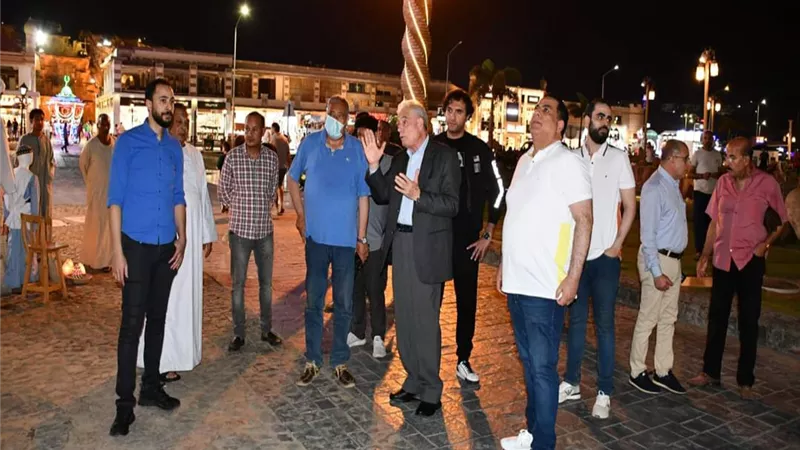 انطلاق أعمال تطوير ميدان مسجد الصحابة ومصر القديمة بعد عطلة عيد الفطر