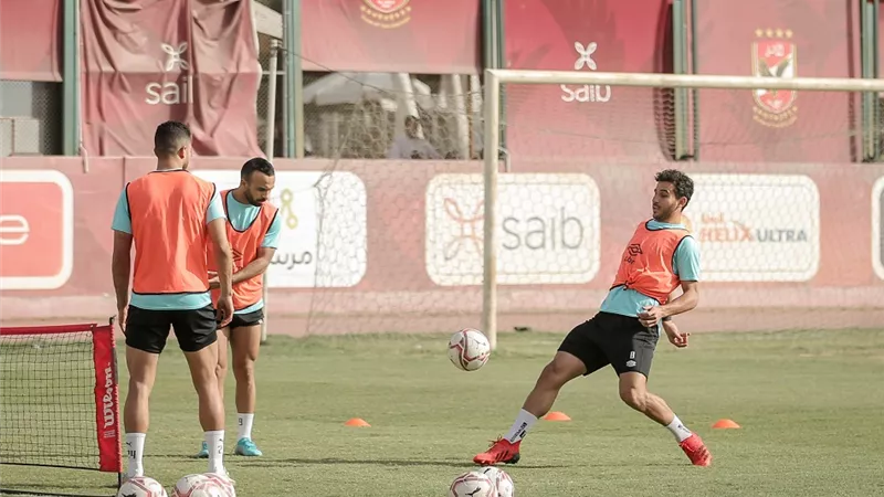 تدريبات استشفائية للمشاركين أمام سيراميكا
