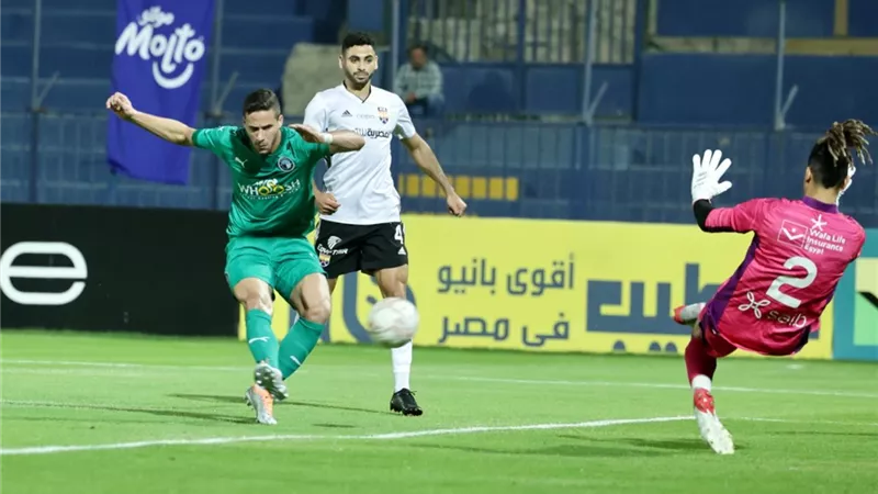 بيراميدز يفوز على الجونة بهدفين ويحافظ على مركز فى الدورى