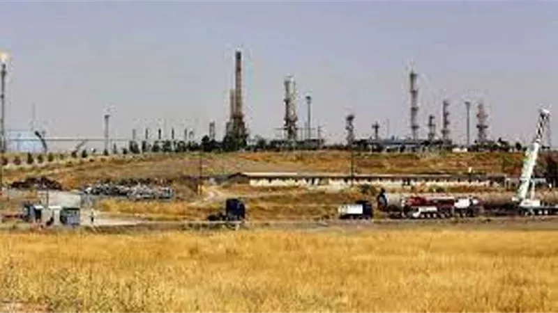 السيطرة على حريق بمصفاة نفط تعرضت لهجوم صاروخي فى اربيل