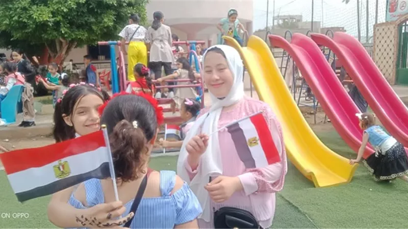 مركز شباب الاحراز بشبين القناطر يشارك الاهالى فرحتهم بأول ايام عيد الفطر