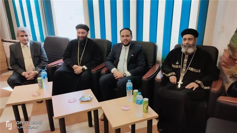 الأنبا سارافيم ومكاريوس يقدمان التهنئة بعيد الفطر في الإسماعيلية