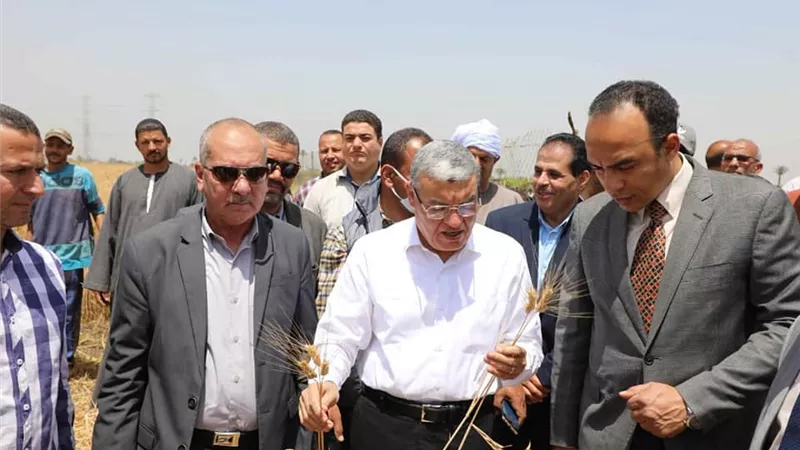 محافظ المنيا: توريد 28 ألف طن قمح بشون وصوامع مراكز المحافظة