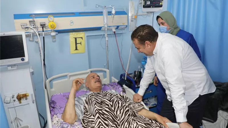 محافظ المنوفية يتفقد مبنى الطوارئ الجديد بمستشفى شبين الكوم التعليمي