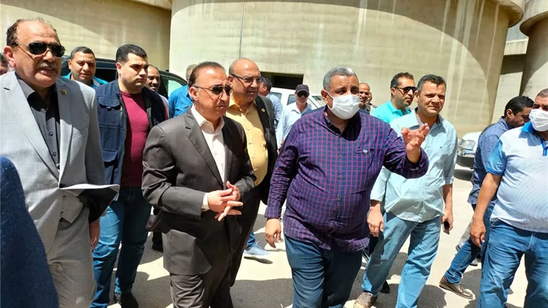 رفع درجة الاستعداد القصوى لإستقبال الأقماح بالاسكندريه