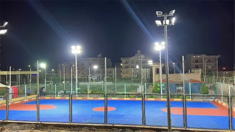 نادى جرين هيلز فى مدينة الشروق يكشف عن أحدث ملاعبه الجديدة والمتطورة.. بالصور