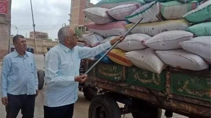 صوامع وشون الشرقية تستقبل ٢٧١٠١ طن و ٩٤٧ كيلو من الذهب الأصفر