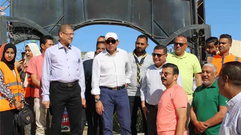 وزير الرياضة يتفقد معسكر ومركز شباب سفاجا بالبحر الاحمر