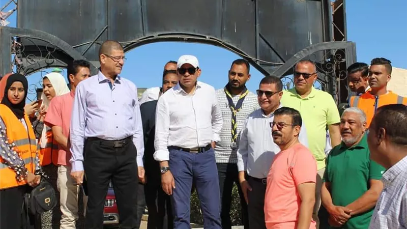 وزير الرياضة يتفقد معسكر ومركز شباب سفاجا بالبحر الأحمر