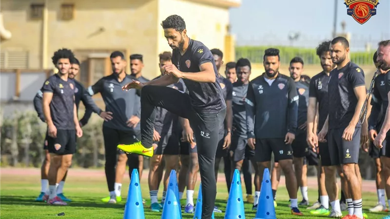 تحت قيادة أحمد سامي.. سيراميكا كيلوباتر يواصل تدريباته استعداداً لمواجهة الجونة
