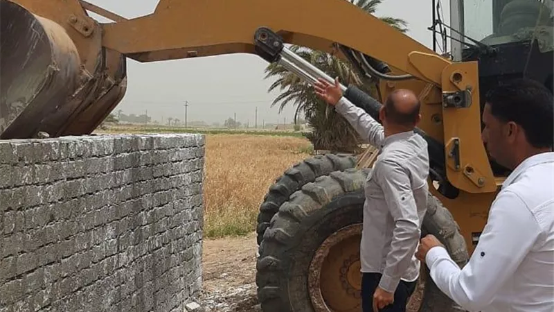 محافظة المنيا : جهود مستمرة بمراكز المنيا لازالة التعديات والبناء العشوائى