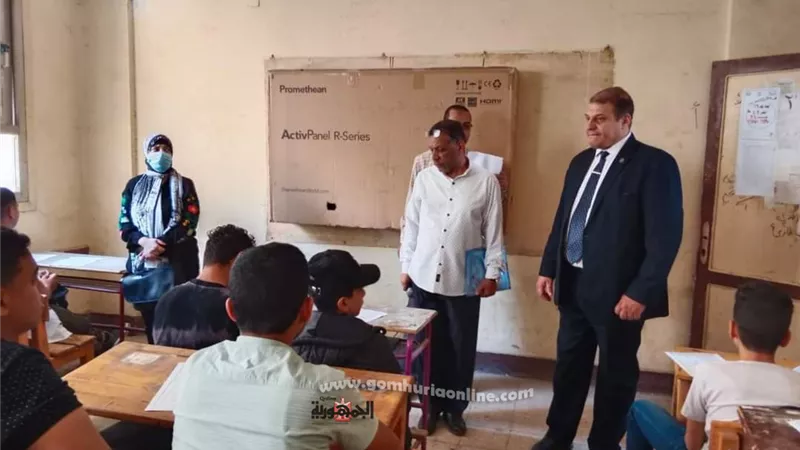 حالات غش في اليوم الأول لإمتحانات نهاية العام بالمنوفية.. صور