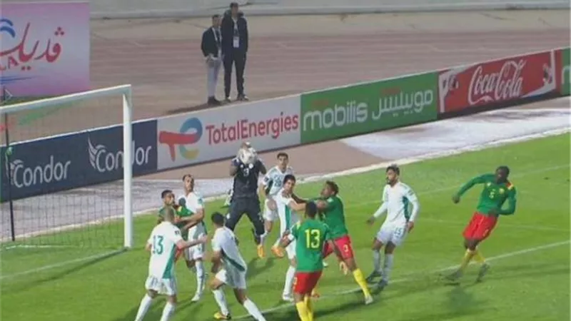 أول رد فعل من الاتحاد الجزائرى عقب صدمة الفيفا بشأن إعادة مباراة الكاميرون
