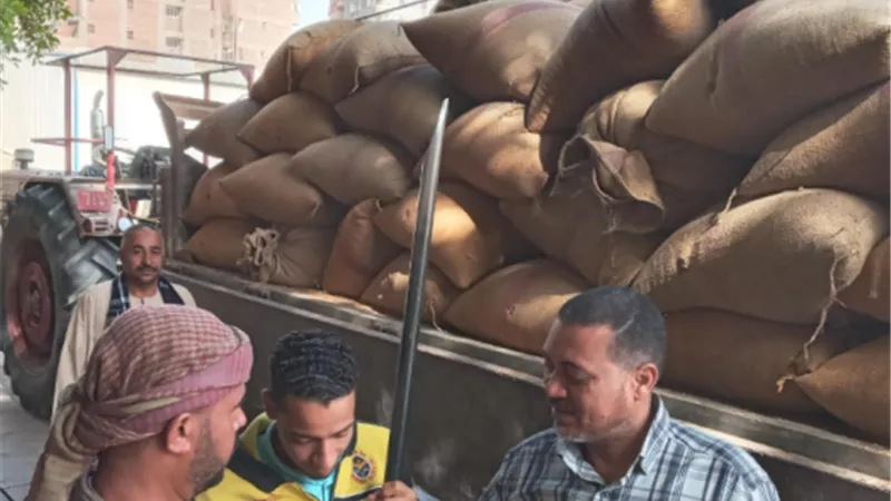 محافظ أسيوط : شون وصوامع المحافظة استقبلت 14747 طن قمح منذ بدء التوريد وحتى اليوم
