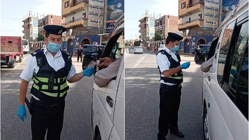 تغريم 5 ألاف شخص بسبب الكمامة خلال 24 ساعة