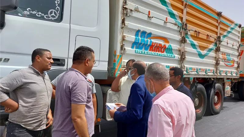 توريد ٣٣١٢ طن قمح بشون وصوامع الأقصر بنسبة ٩.٧ %من السعة التخزينية